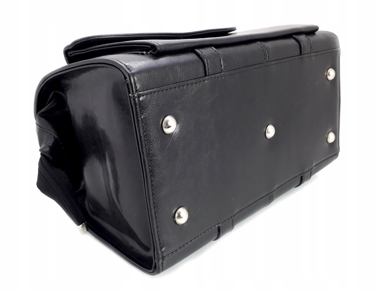 SKÓRZANA TORBA LEKARSKA, KUFER LEKARSKI M555 Płeć uniseks