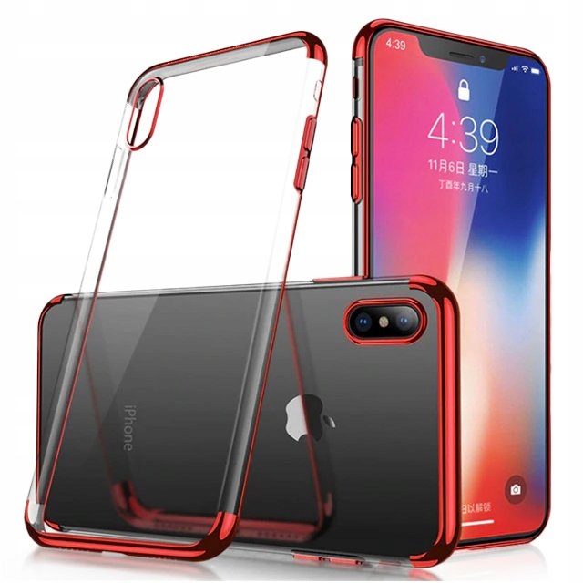

Clear Color Etui Xiaomi Redmi Note 7 Czerwone