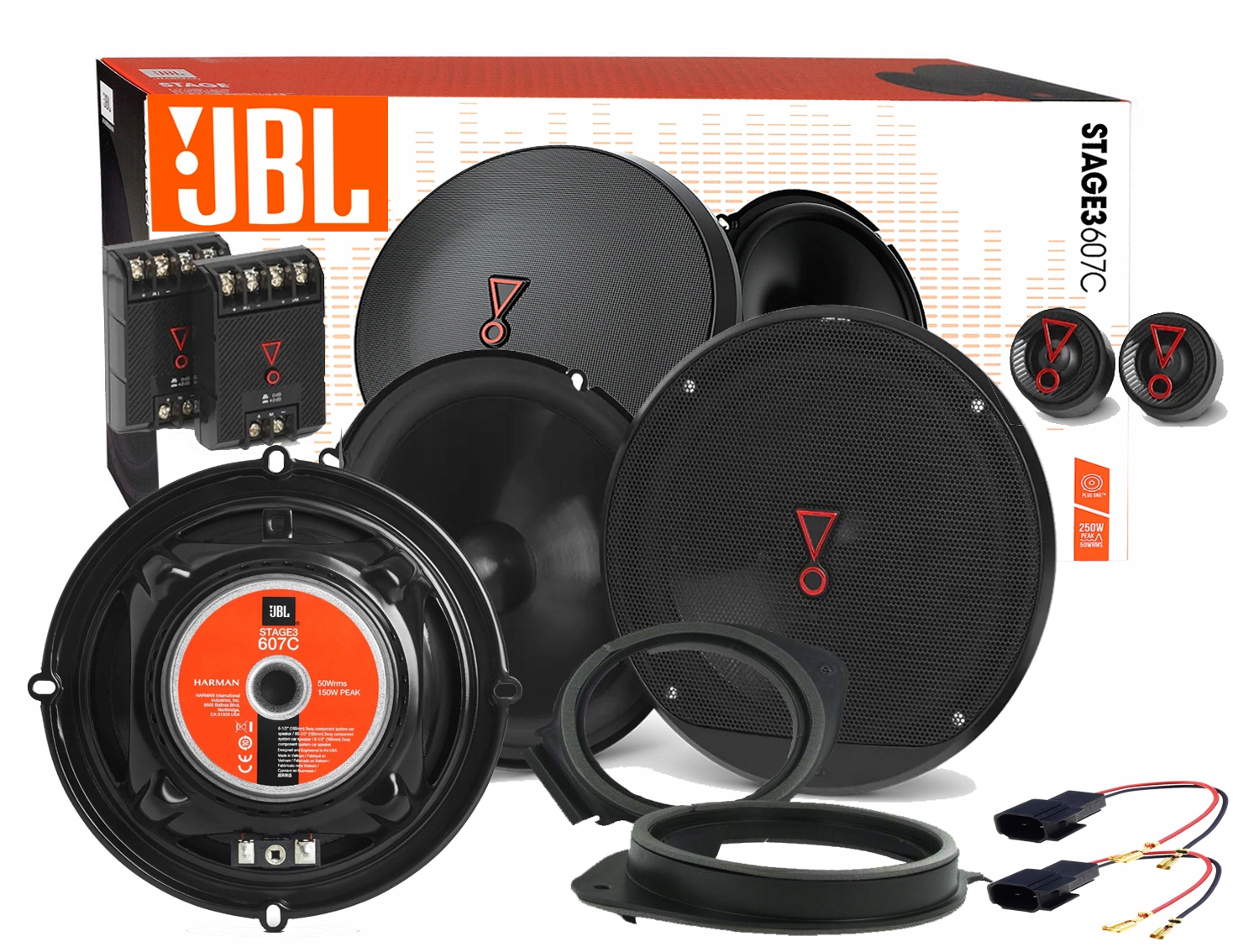 JBL STAGE 3 607C JBL STAGE 3 607C - КОЛОНКИ JBL STAGE3 607C OPEL ASTRA ...