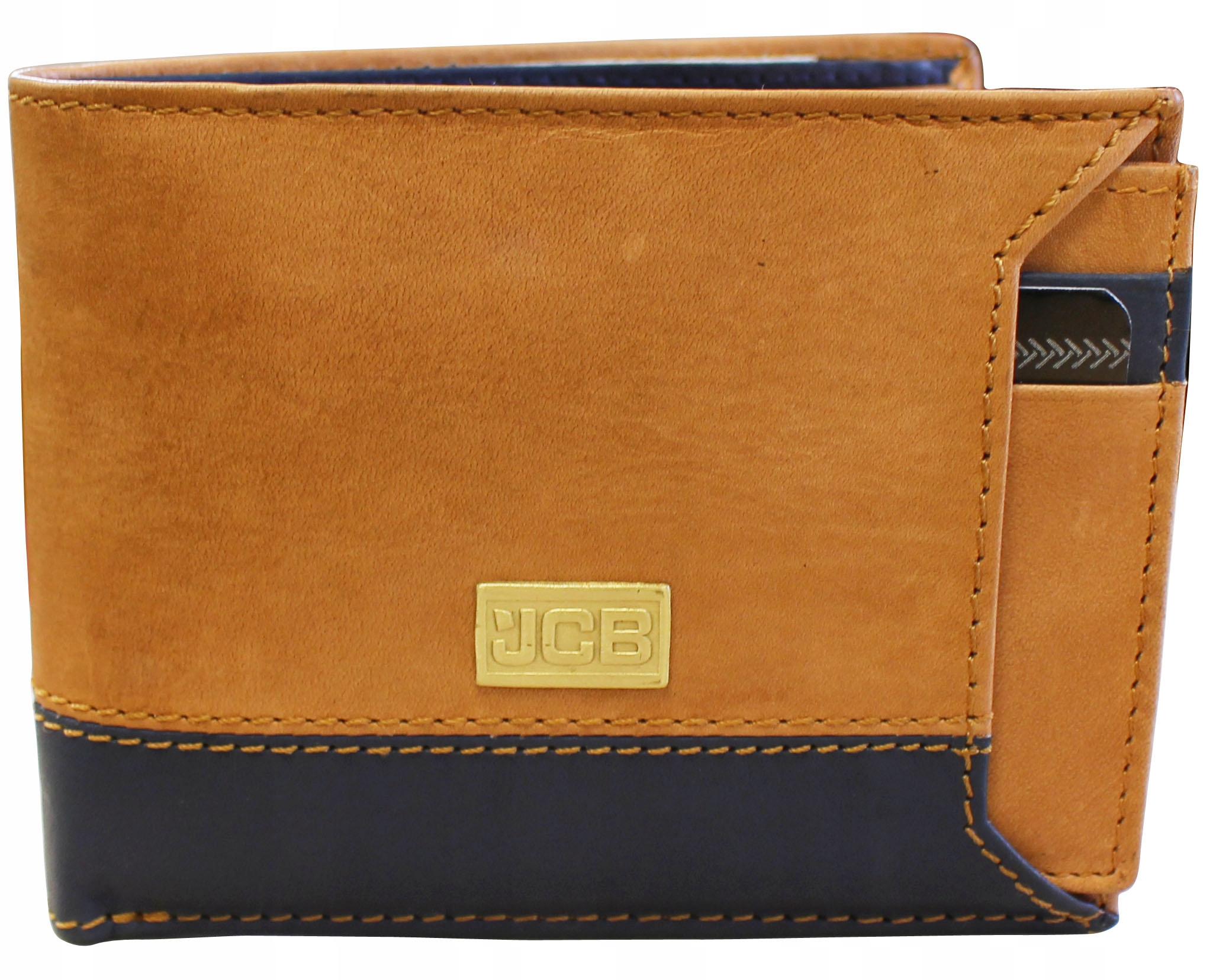 

Portfel Męski Skóra Naturalna Pudełko Rfid JCB55