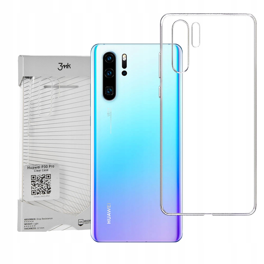 

Etui do Huawei P30 Pro, 3MK Clear Case, obudowa