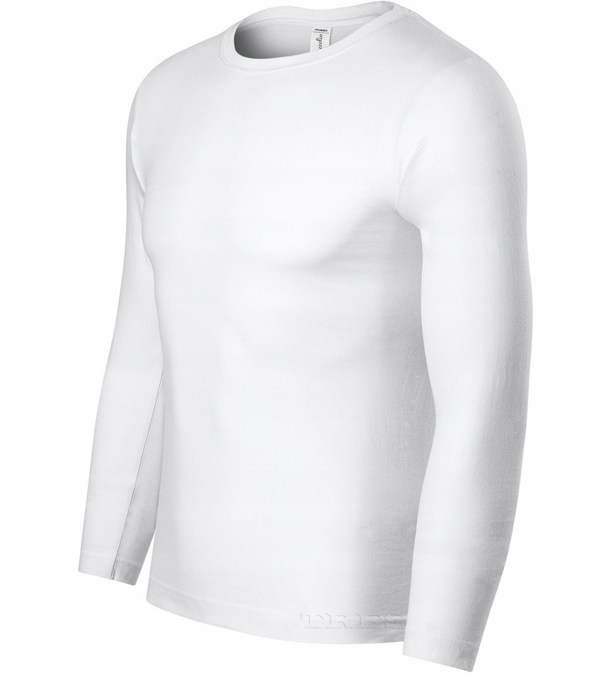MALFINI PICCOLIO PROGRESS LS P75 BAWEŁNIANA koszulka z długim rękawem M