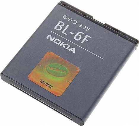 

Nowa Oryginalna Bateria BL-6F Nokia N95 8gb