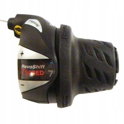 

manetka obrotowa Shimano 7 Revoshift Prawa + linka