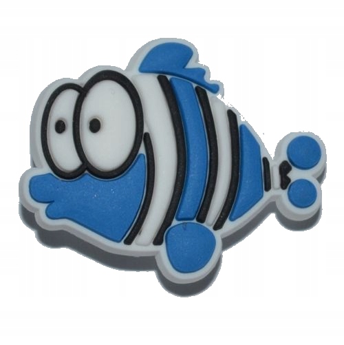 

Zwierzęta - Przypinka - Rybka niebieska - 2357