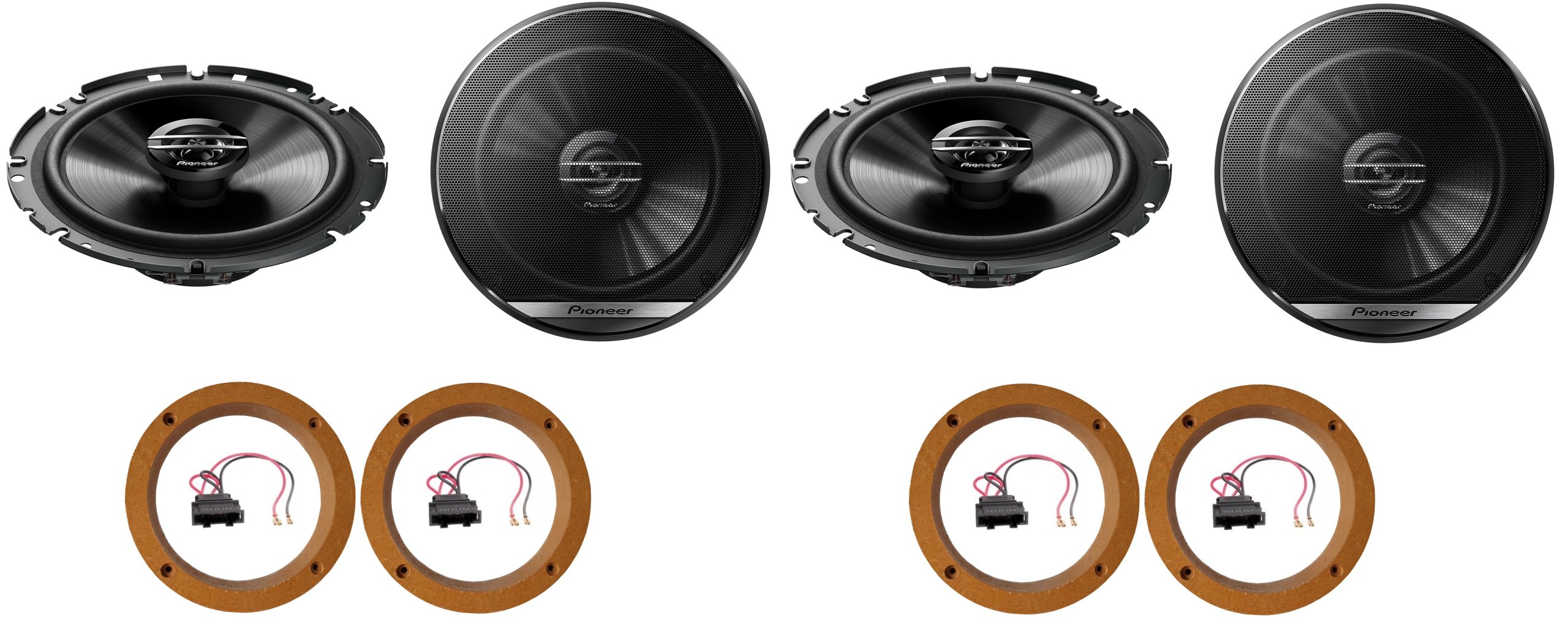 Reproduktory adaptéry Vw Škoda Fabia Octavia SuperB Yeti Pioneer TS-G1720F