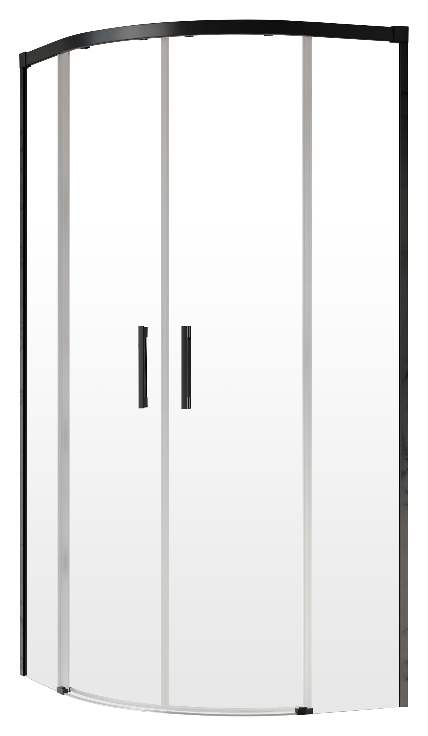 Kabina prysznicowa Idea Black Pdd 80x80 Radaway