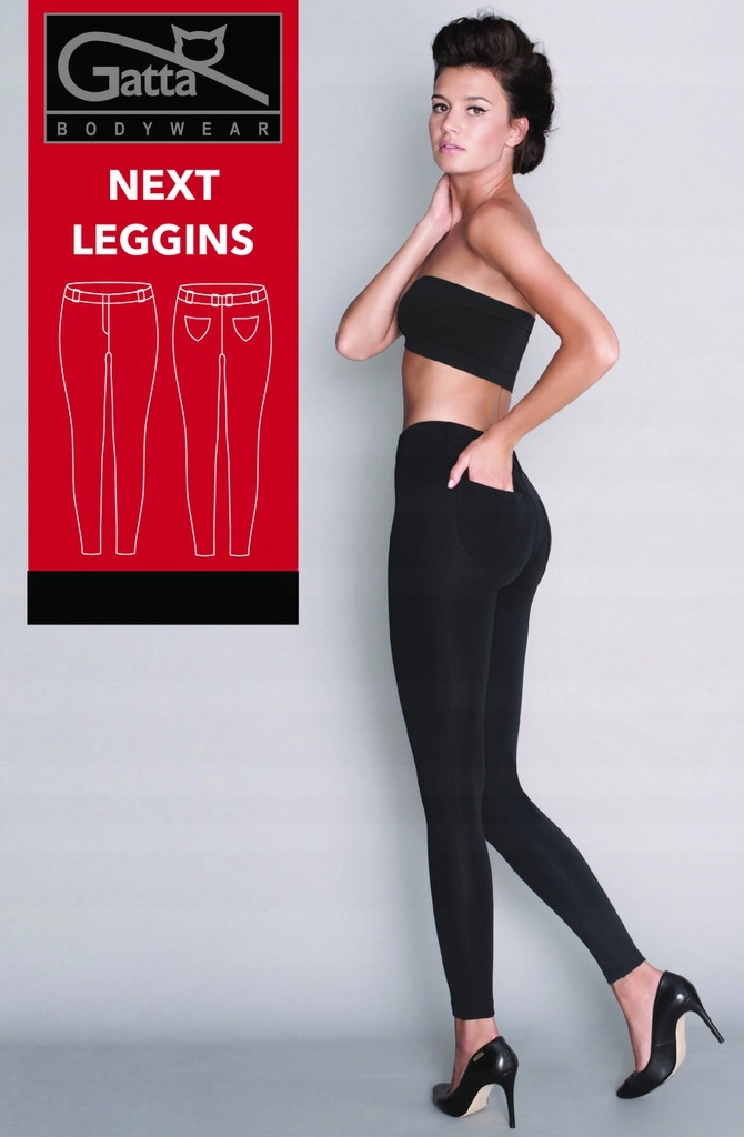 

Spodnie Legginsy Gatta Next 4/L Czarne