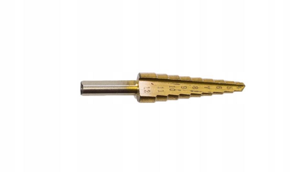 

Dedra Wiertło stopniowe 4-12mm tytan