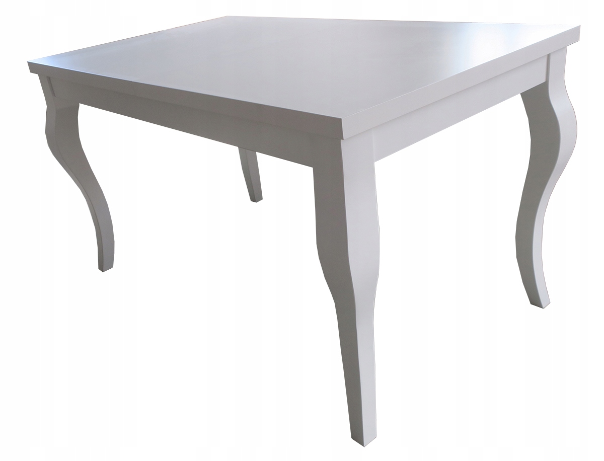 Stół biały mat stylowy ludwik prowansalski wymiary Kształt blatu prostokątny