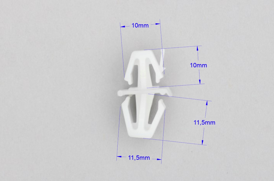 SPINKA LISTWY PROGU PROGOWEJ VOLVO S40 V40 - x10 Numer katalogowy części 30808521