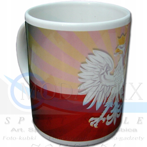 Kubek POLSKA foto kubek KIBICA pamiątka z Polski Kod producenta Kub A+