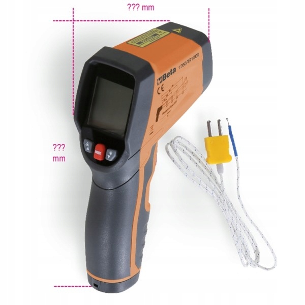 ЦИФРОВОЙ ТЕРМОМЕТР-50-1000 °C BETA 1760 / IR1000