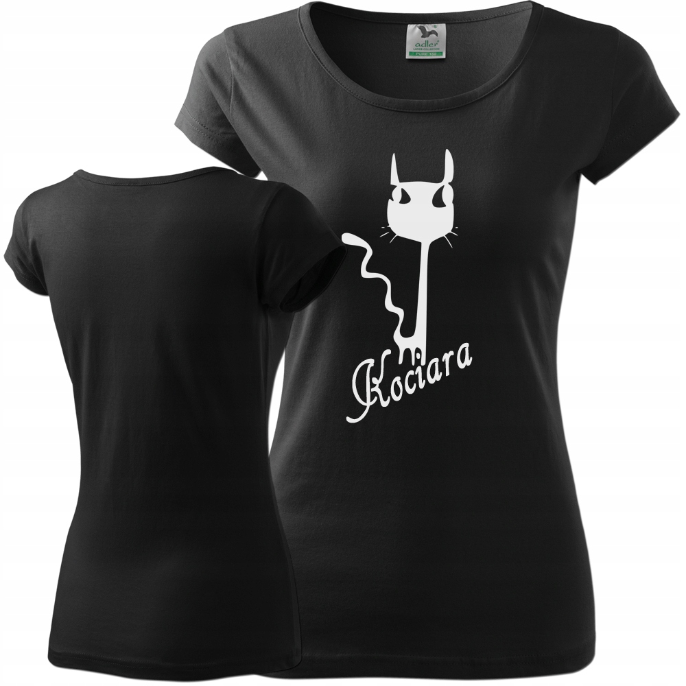 

Koszulka z nadrukiem Kociara