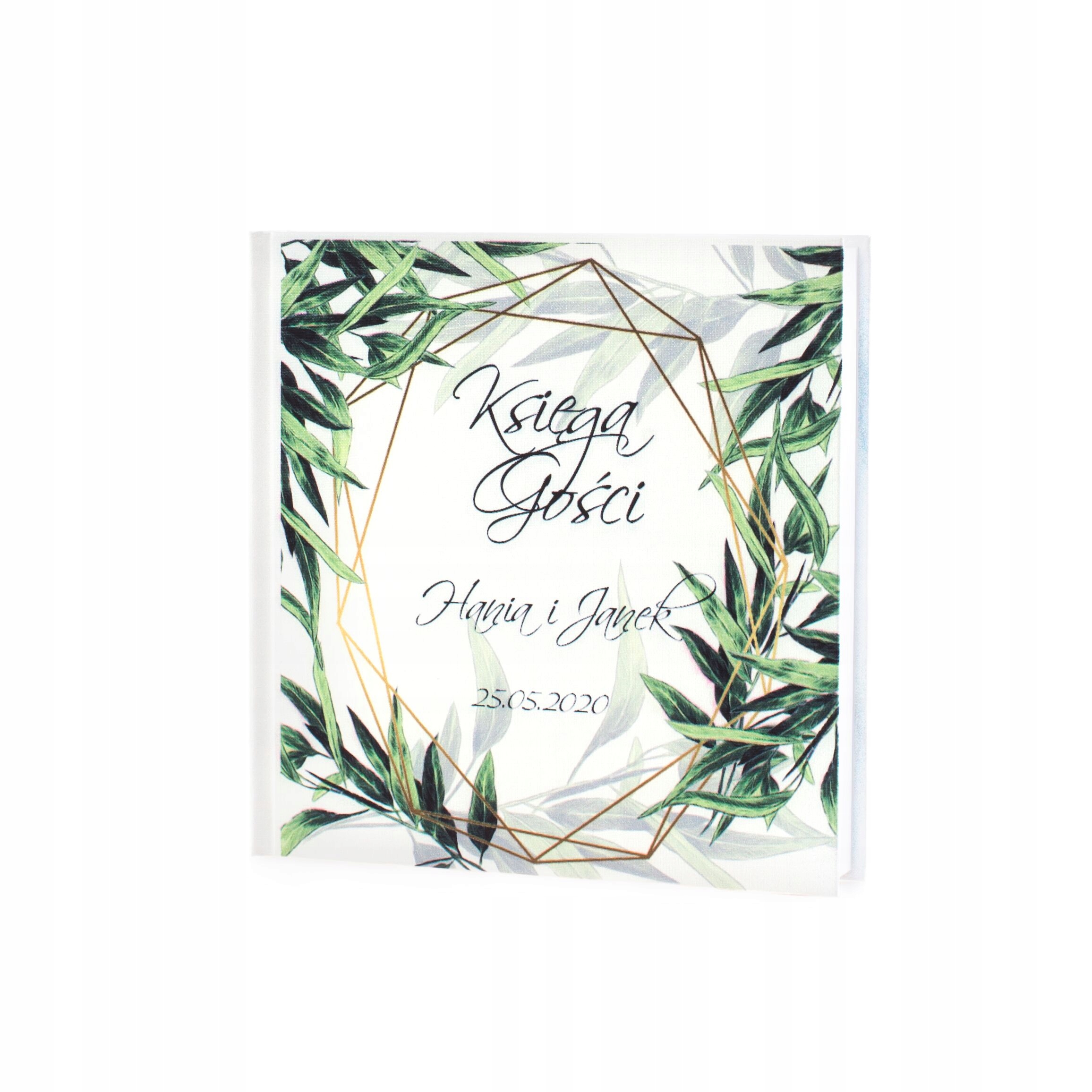 AKSAMITNA księga gości weselnych BIAŁE KARTKI pamiątka wesela FOTOBUDKA Marka inny