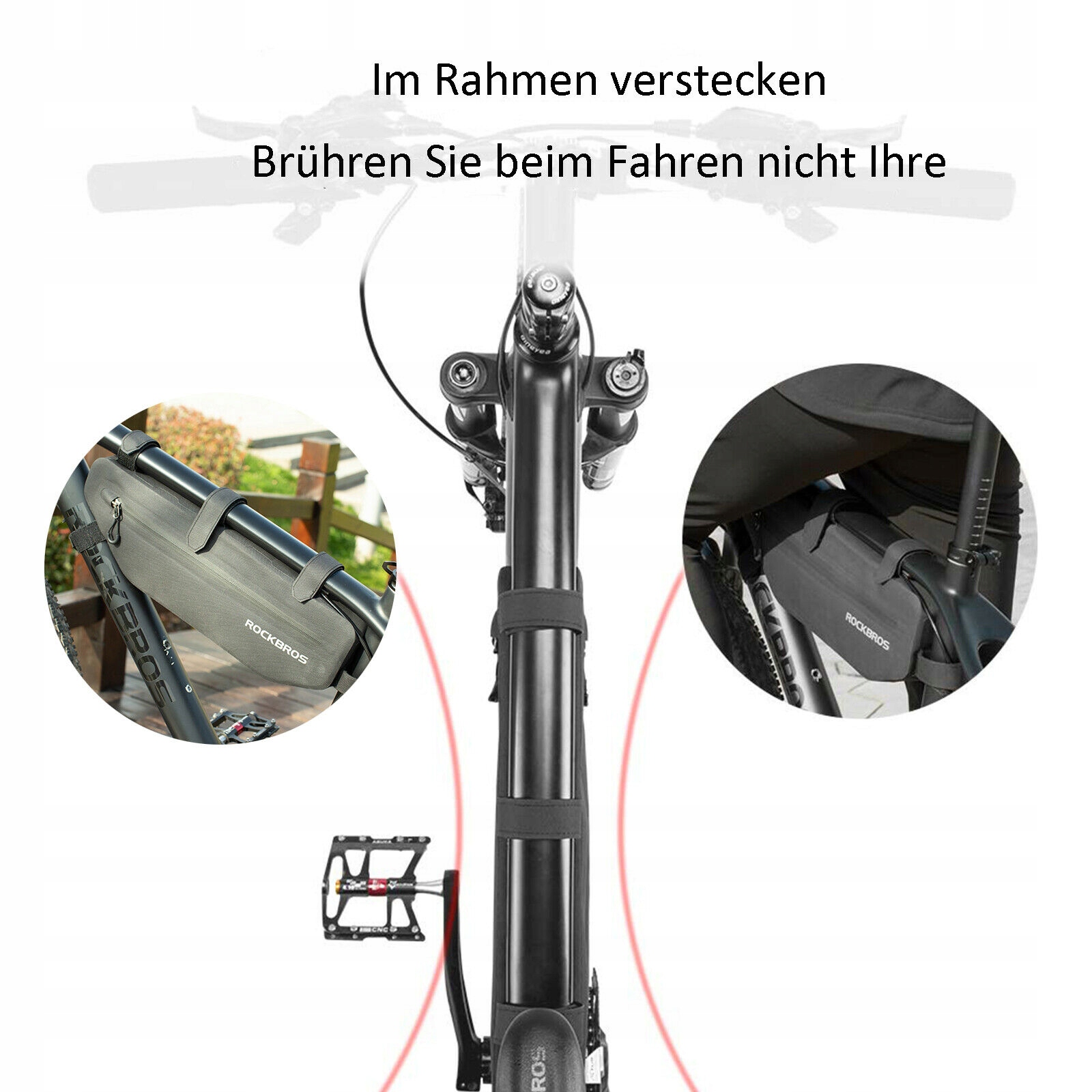 Sakwa pod ramę ROCKBROS AS-043 torba Wodoodporna Kod producenta AS-043