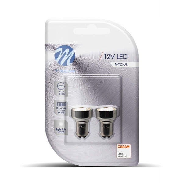 

2x Osram Led BAY15D P21/5W MTech LB108 dwuwłóknowa