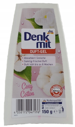 

Denkmit odświeżacz powietrza żel Cosy Cotton 150g