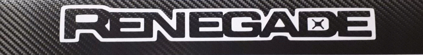 JEEP RENEGADE НАКЛЕЙКИ НА ПОРОГИ