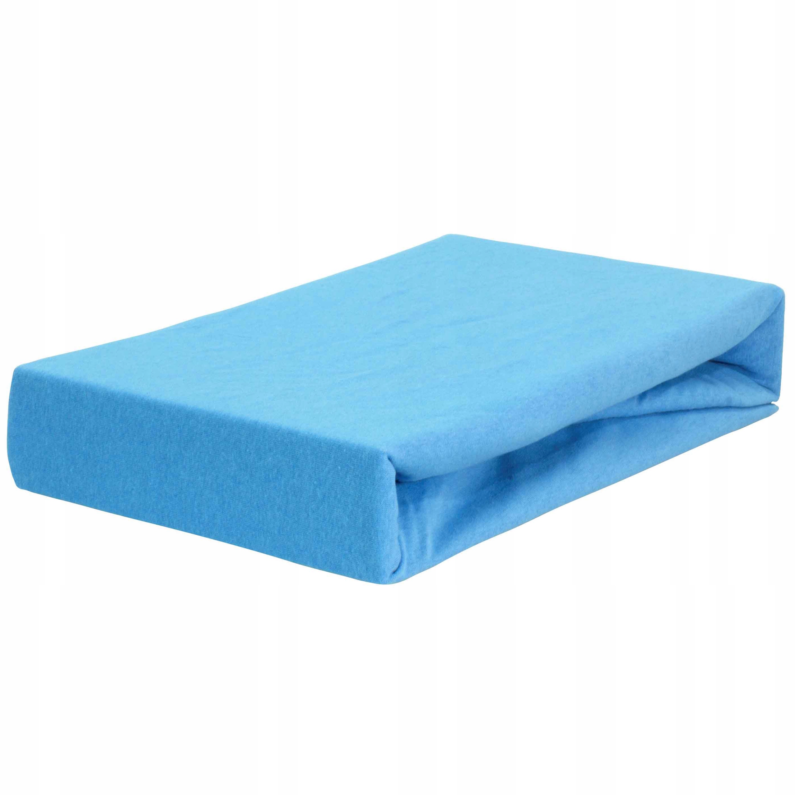 

Prześcieradło Jersey z Gumką 140x200 Niebieskie