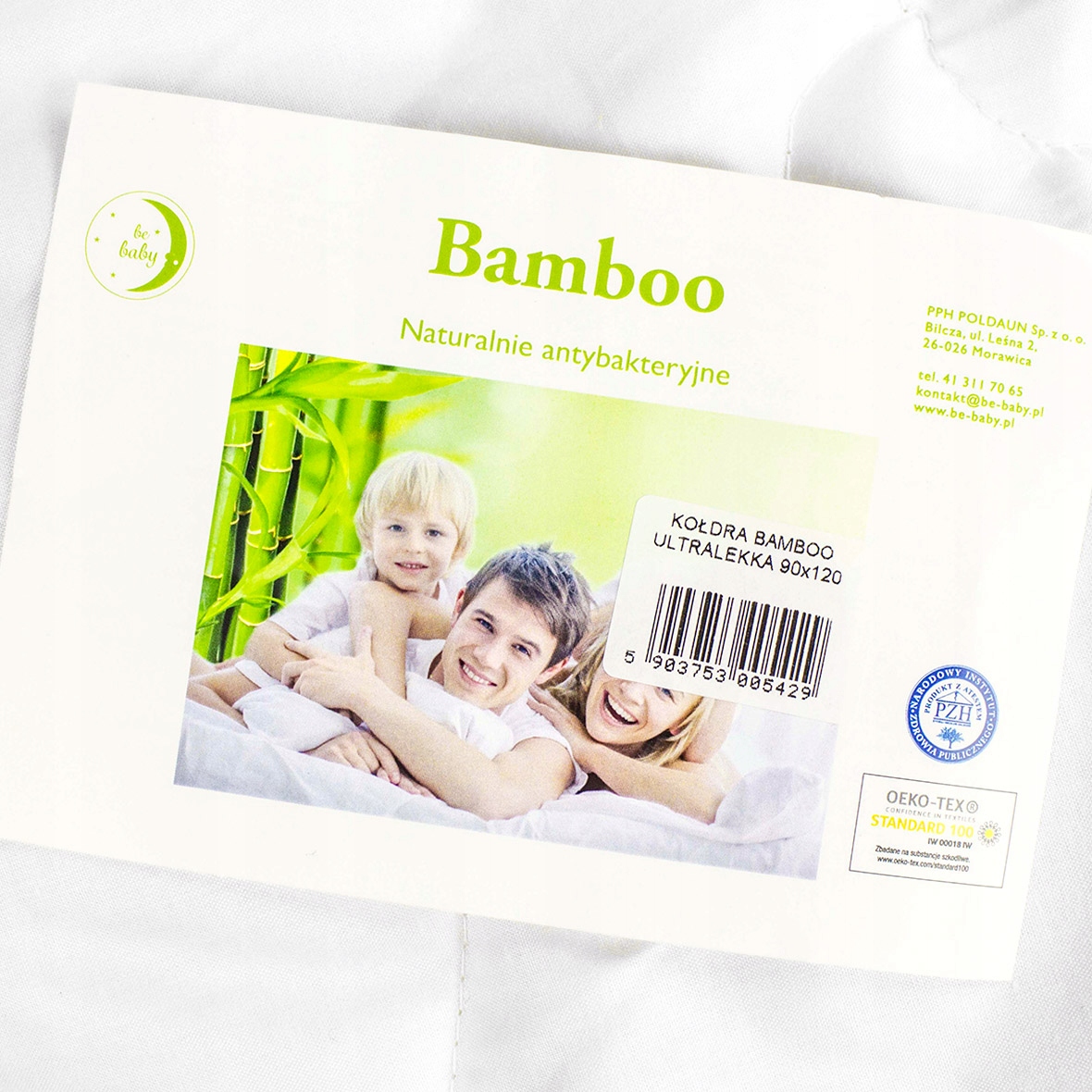 POLSKA kołdra BAMBUSOWA letnia antyalergic 90x120 Rodzaj antyalergiczna bambusowa