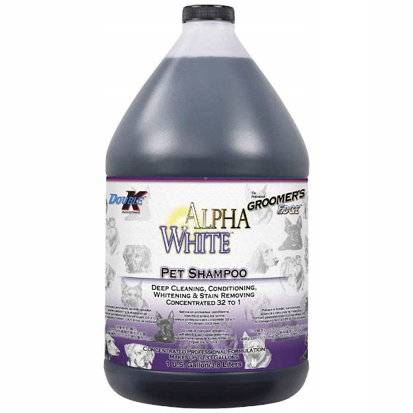Double K Alpha White 3,8 l szampon do białego włosa