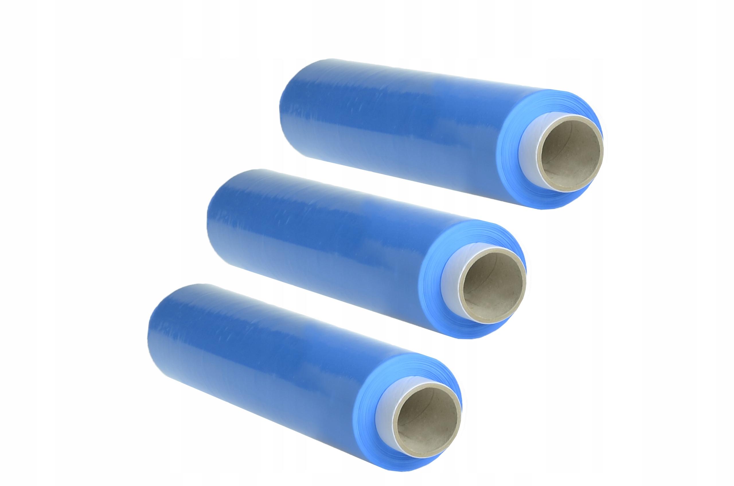 Folia STRETCH niebieska strecz 1,5 kg 250 mm 25 PÓŁRAP 24h EAN (GTIN) 5904107171043