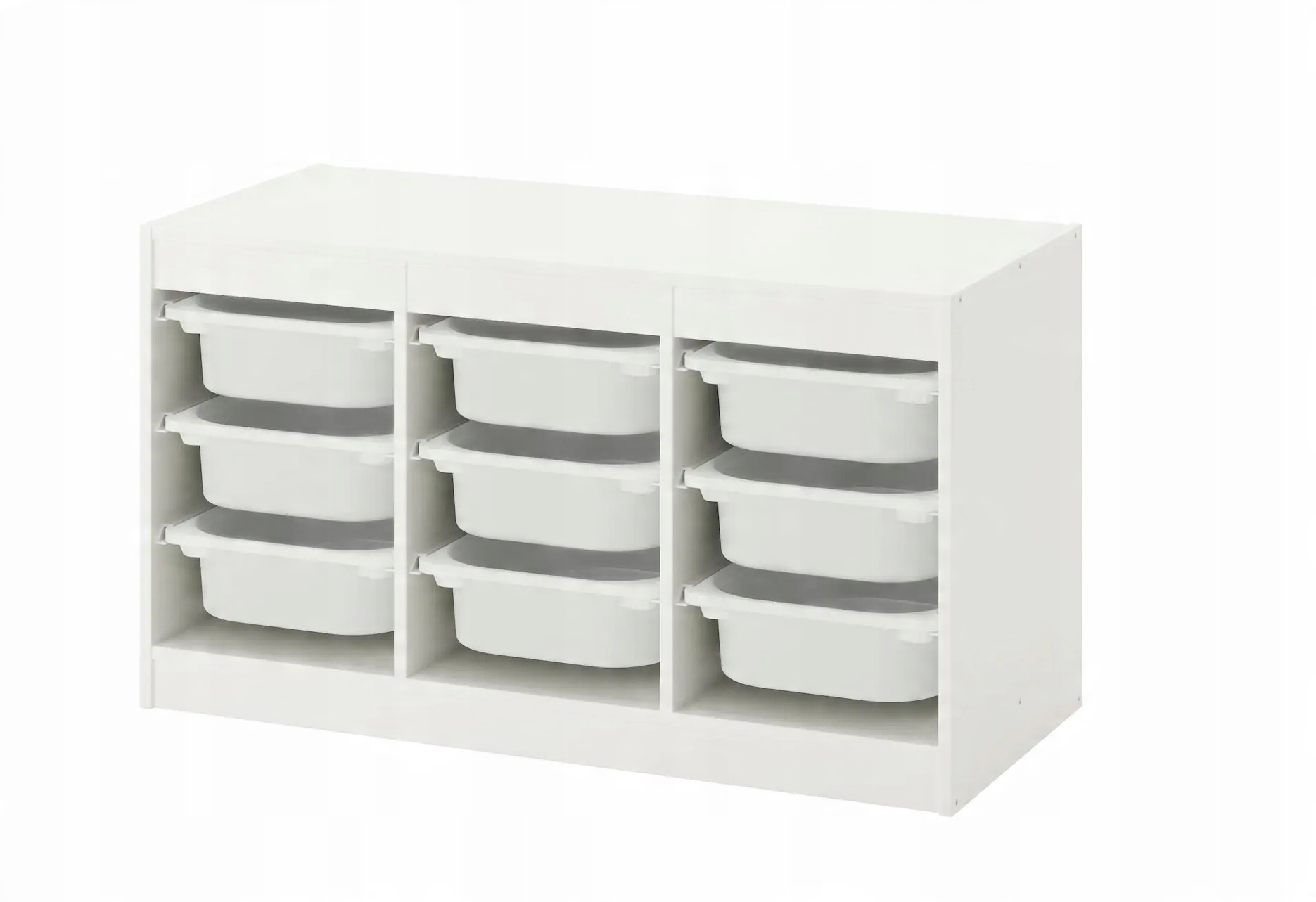 

Ikea Trofast regał Biały 9 pojemników na zabawki