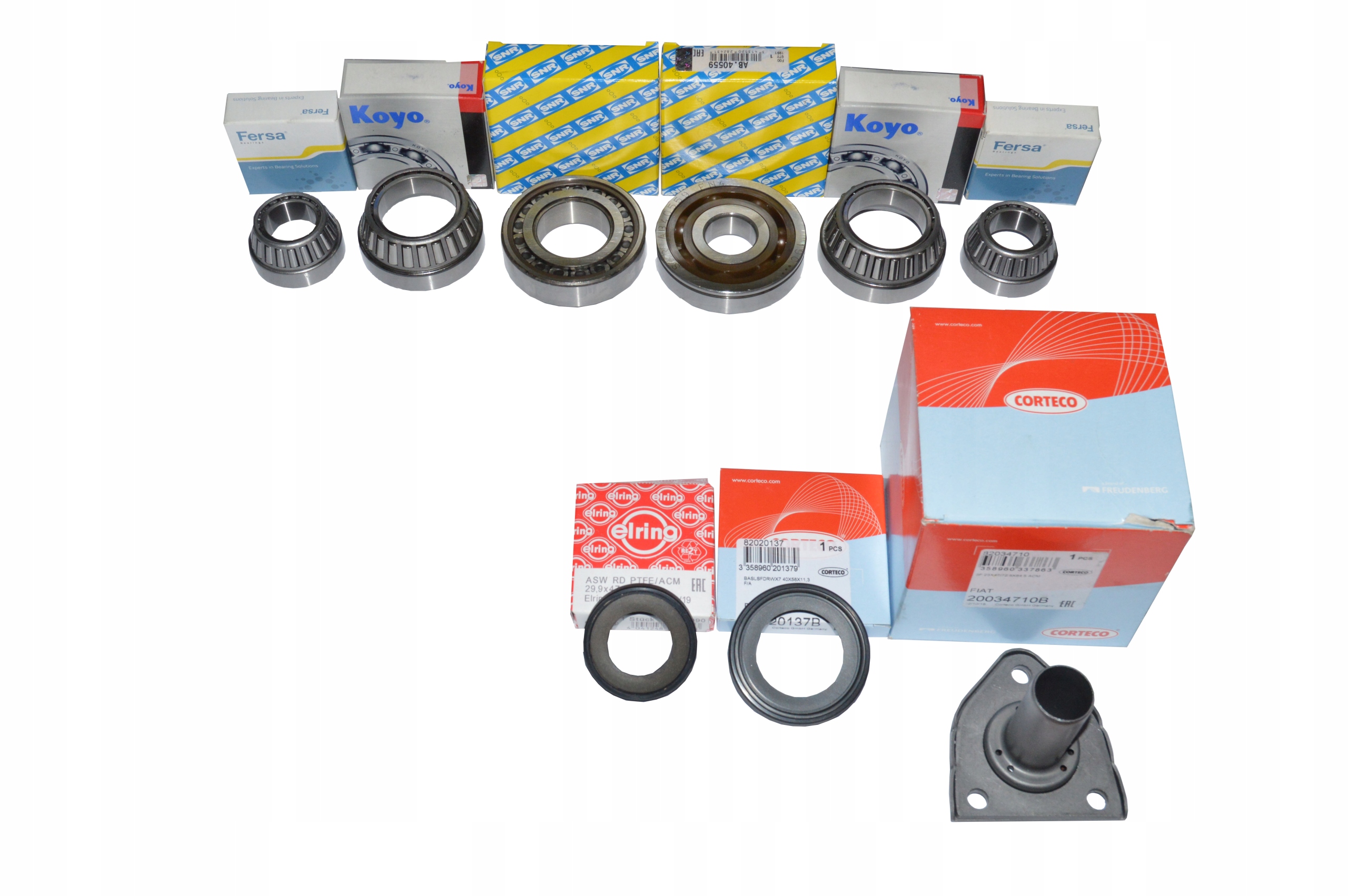 Łożyska do skrzyni 20DP33 1.6 HDI Citroen Berlingo