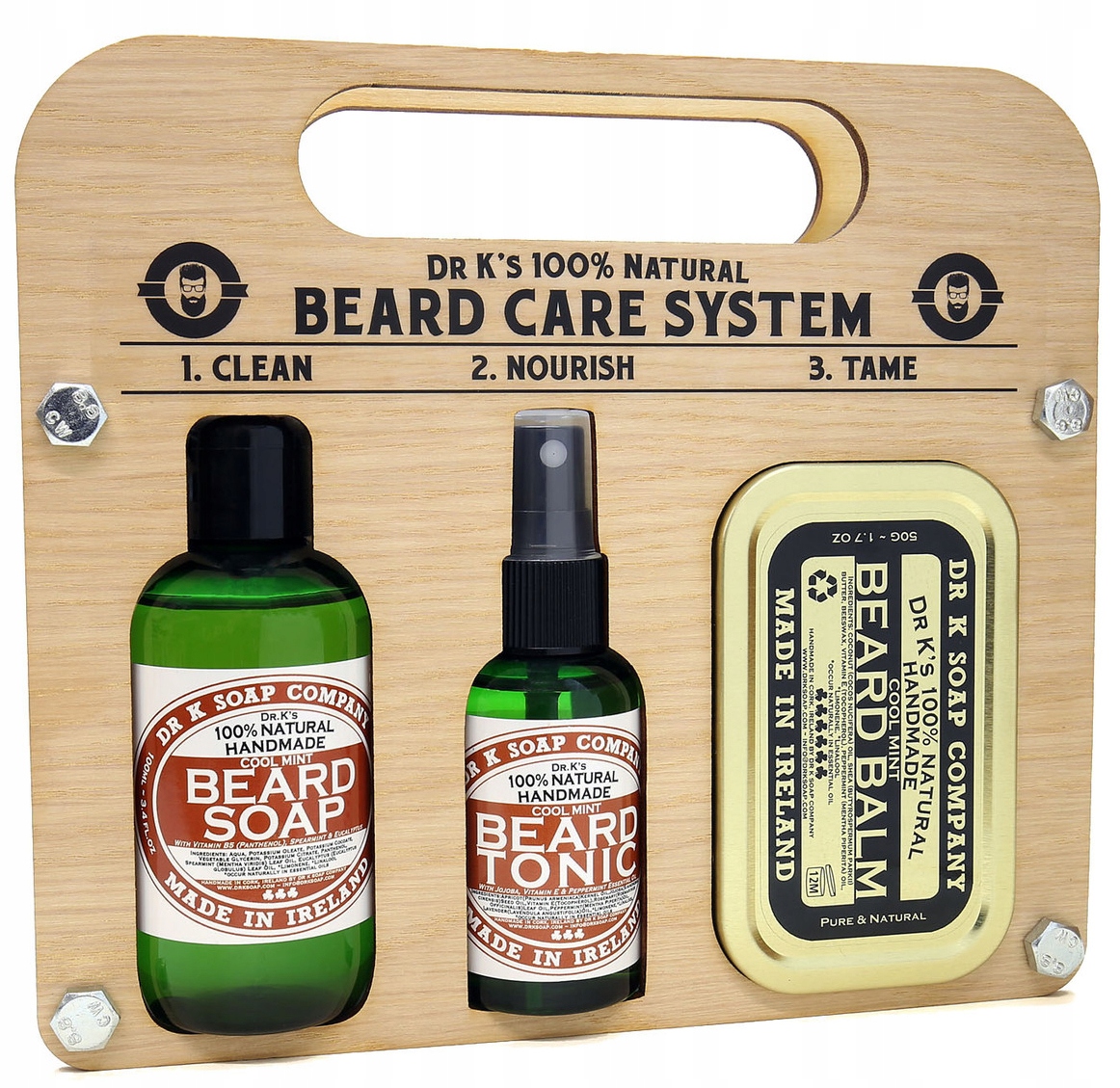 DR K SOAP MINT ZESTAW DO PIELĘGNACJI BRODY PREZENT .