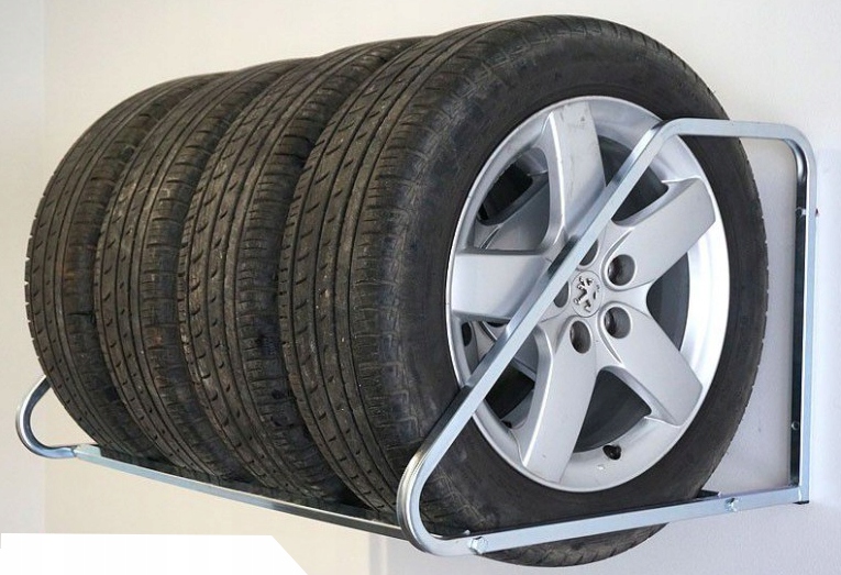 WIESZAK PÓŁKA REGAŁ NA OPONY KOŁA MAX 4 OCYNK HIT Kod producenta KWO0001