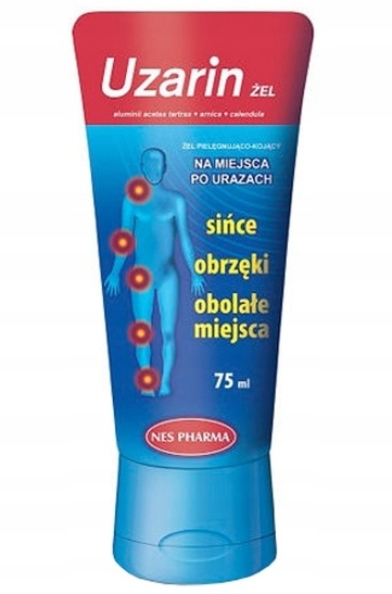

Uzarin żel na opuchliznę siniaki urazy 75ml