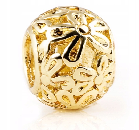 CHARMS ZAWIESZKA ZŁOTY KORALIK MODUŁOWY Marka Biżuteria Bead