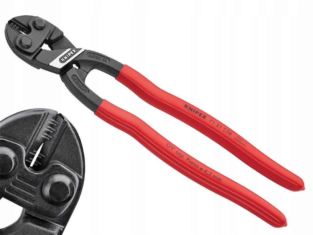 Kompaktní kleště Knipex CoBolt XL 250 mm