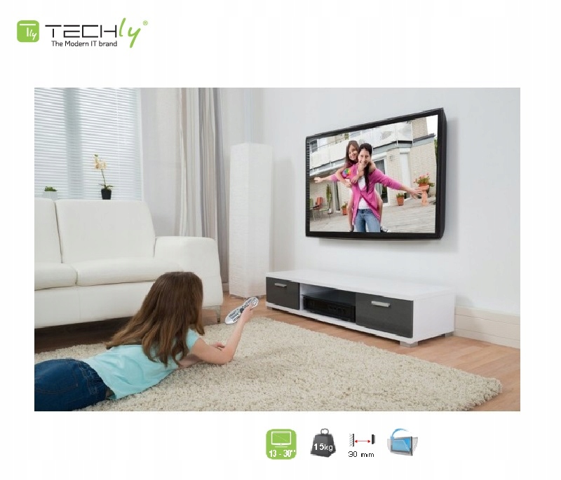 RAMIĘ LCD ŚCIENNE UCHWYT 13"- 30 " Standard VESA 100 x 100