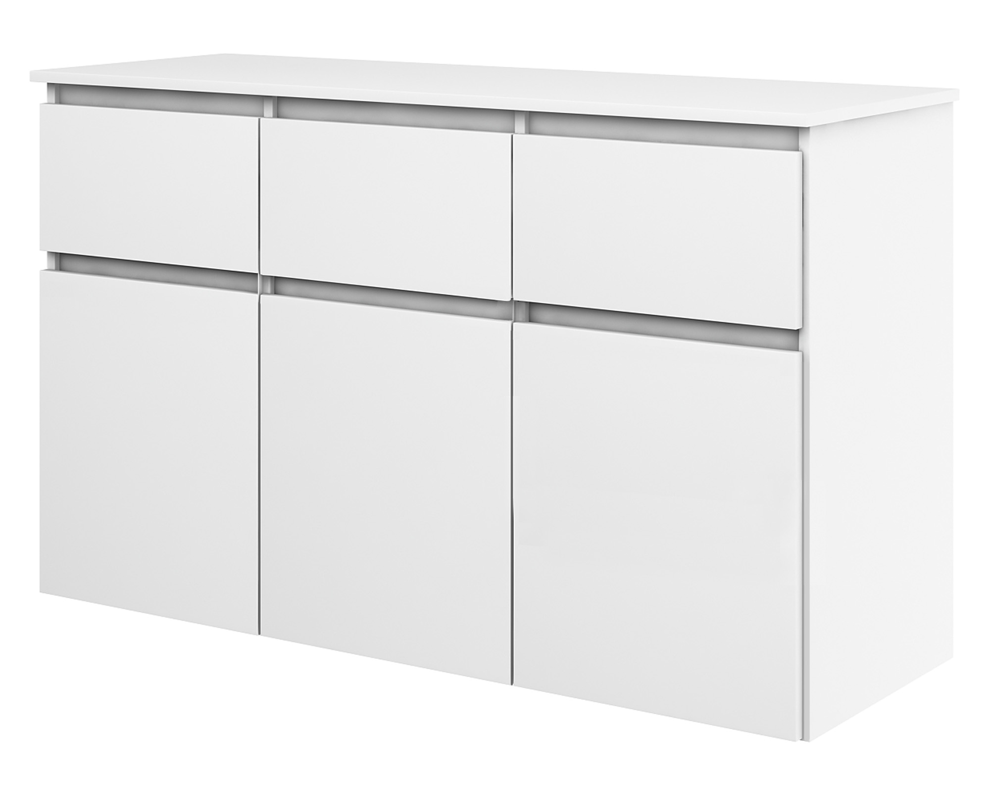 

Komoda Biała 120 CM K2 Sypialnia Pokój Duża Meble