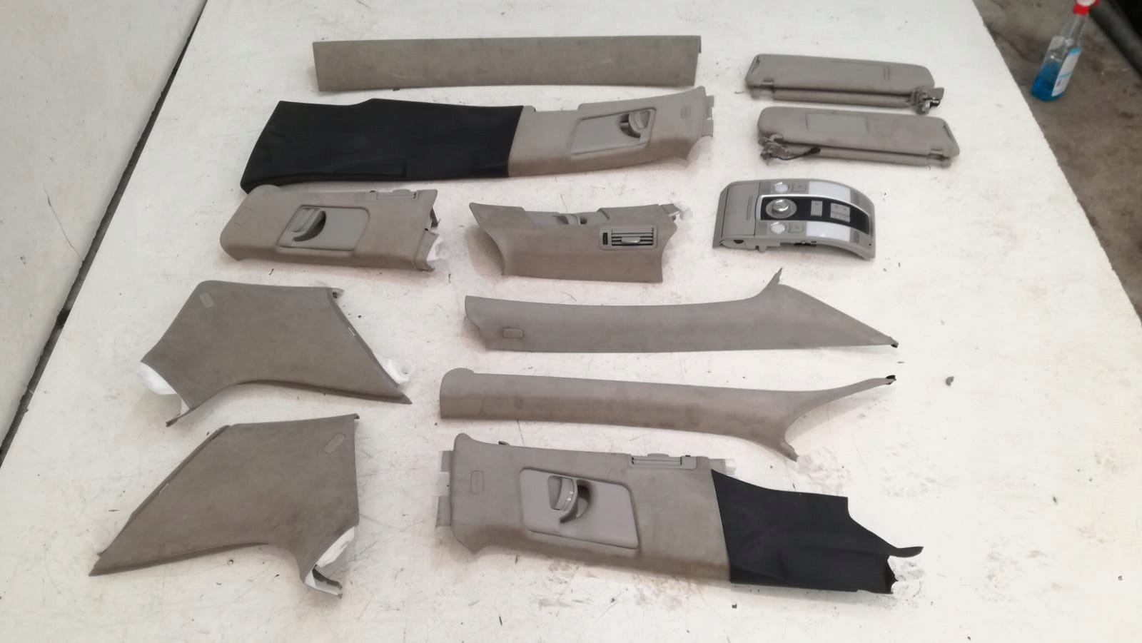 AUDI Q7 4l стійки стовп оздоблення ALCANTARA J54