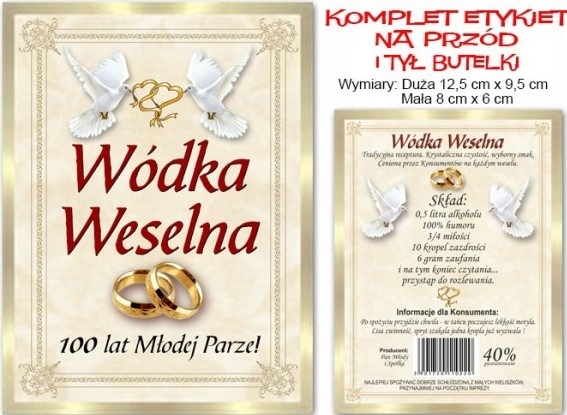 

Etykieta samoprzylepna dwustronna na wódkę 50szt/2