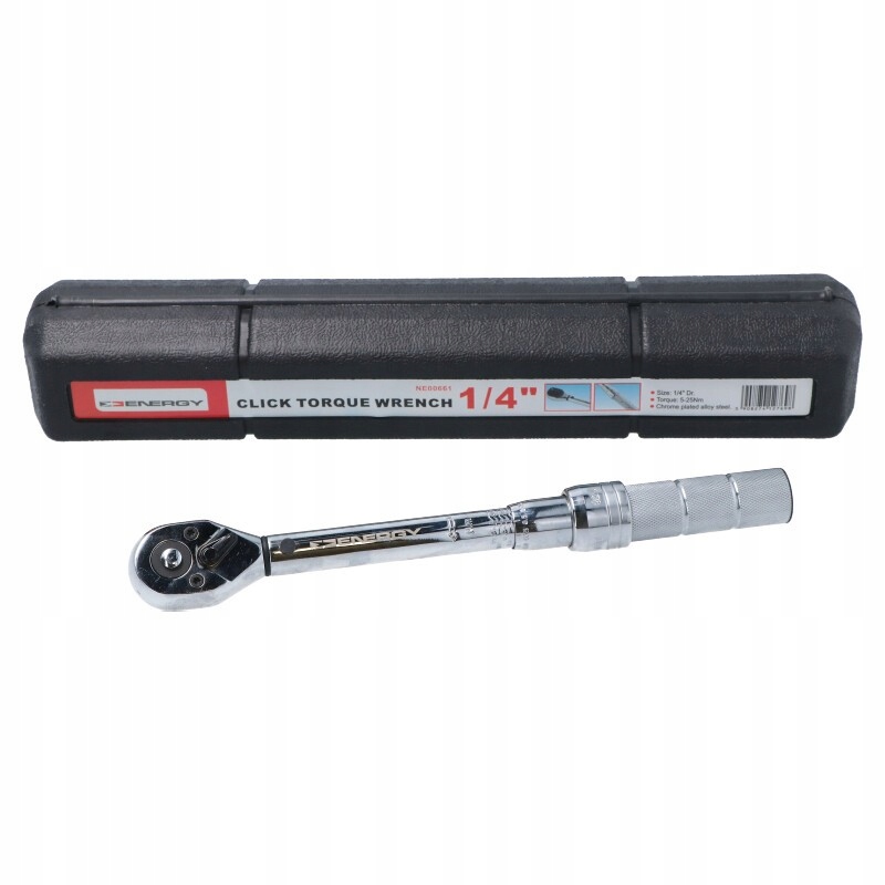 

Energy Klucz Dynamometryczny 1/4" 5 25 N/m