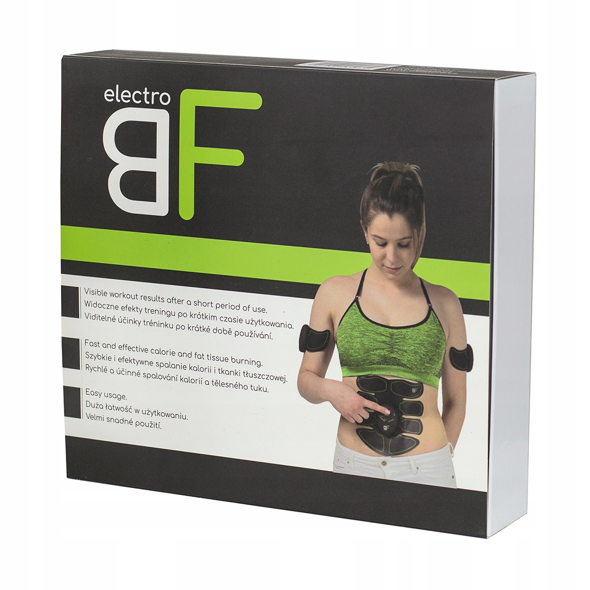 ELEKTROSTYMULATOR Stymulator Mięśni i Brzucha EMS Rodzaj elektrostymulator mięśni