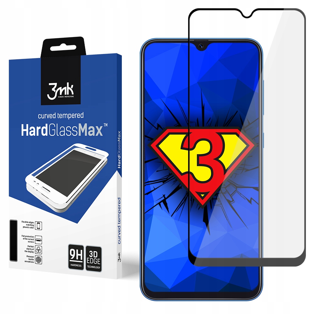 

Samsung Galaxy A50 Szkło hartowane full screen 3mk