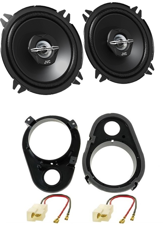 Reproduktory 130 mm distanční prvky Ford Orion Escort (přední dveře) Jvc CS-J520X