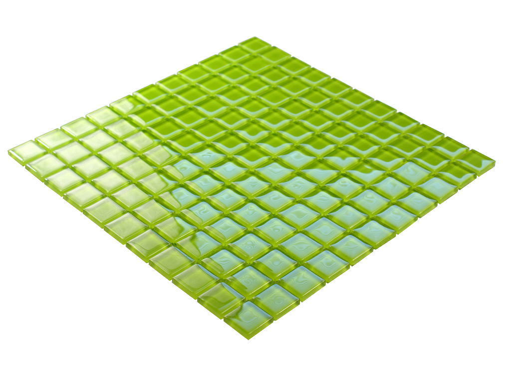 Mozaika szklana zielona LEMON 1 Jednostka sprzedaży sztuka