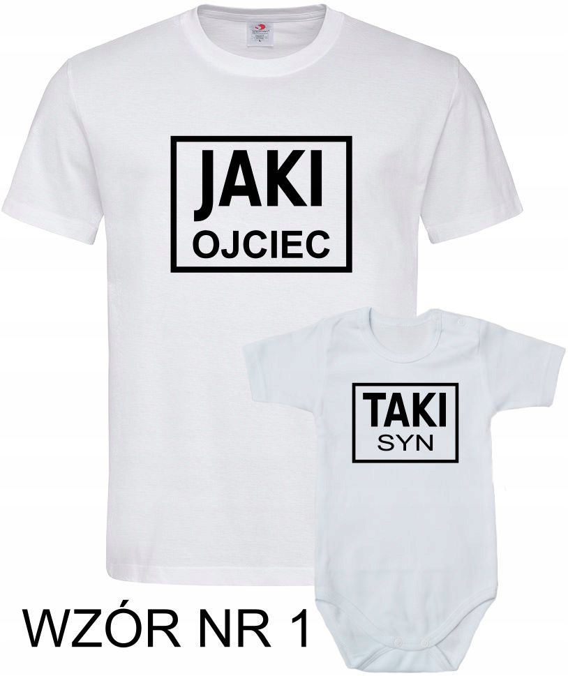 

Koszulki Dla Ojca I Syna Jaki Ojciec Taki Syn