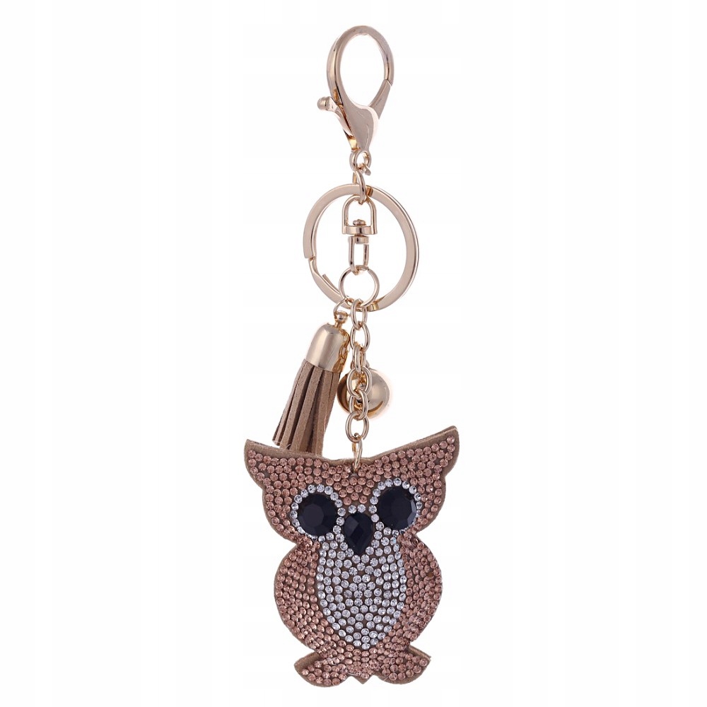 

Zawieszka Brelok Sowa Sówka Kryształki Kolory