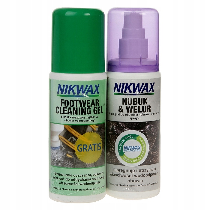 

Nikwax Zestaw Nubuk Zamsz i Żel do obuwia 125 ml