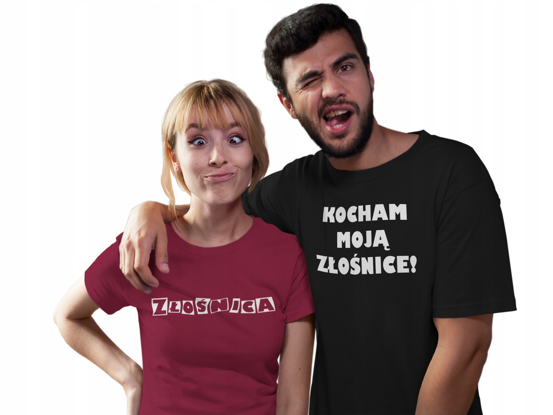 

Prezent Na Dzień Kobiet Koszulki Dla Pary Złośnica