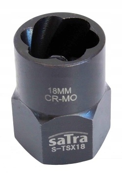 S-TSX18 NASADKA DO OBROBIONYCH ŚRUB 1/2” 18 MM SATRA