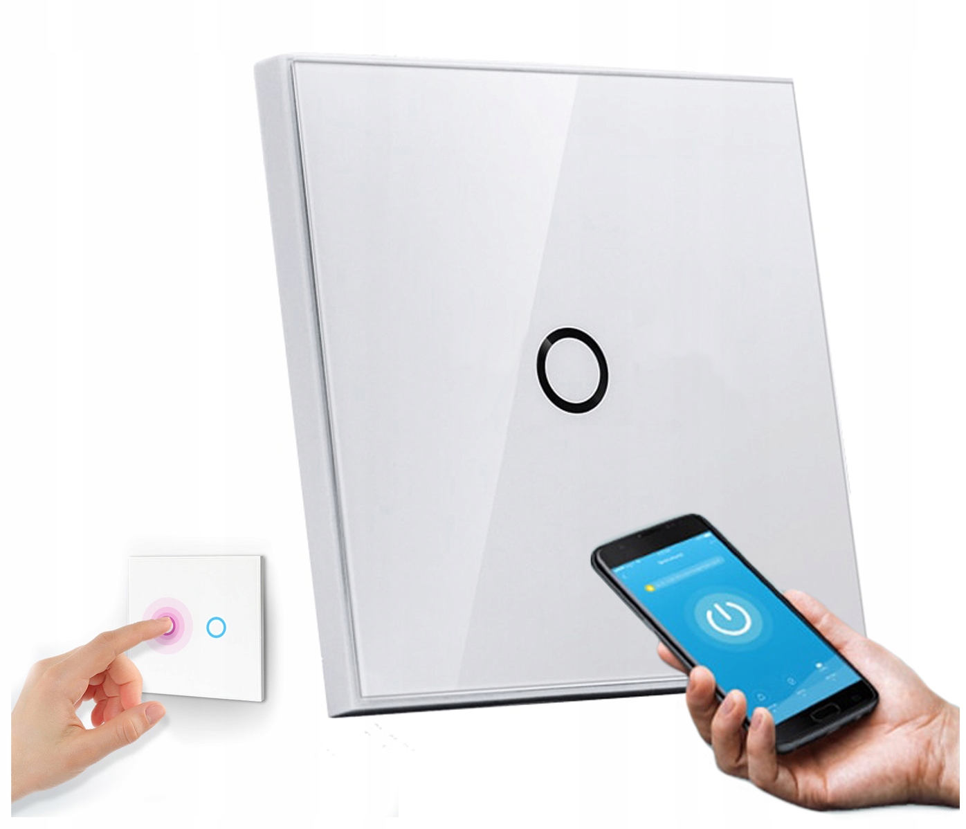 

Włącznik światła 1 Neo Wifi Alexa Tuya iOS Android