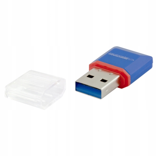

Czytnik kart Micro Sd Usb niebieski_________EA134B